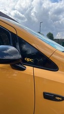 2x honeycomb stickers for Opel Corsa E and D OPC / GSI 