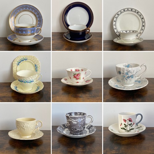 Vintage english cup saucer - &,