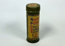 Rare Vintage Huntley & Palmers Thin Captain Biscuits Miniature Sample Size Tin