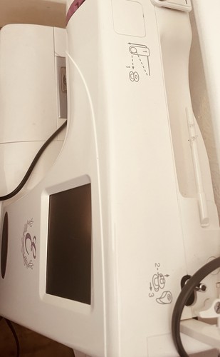 White electronic sewing - electronic,