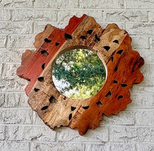 Accent wall mirror framed - mirror, in