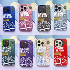 Stone Island Case - iPhone X XS XR 11 12 13 14 15 16 Plus Pro Max