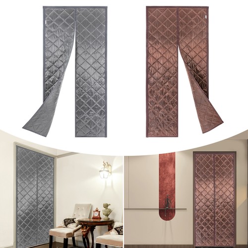 Insulated door curtain - door,