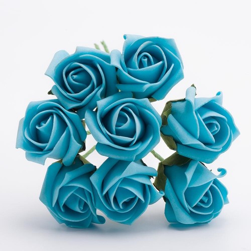 Small 3cm foam roses bunch - -,