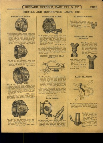 1915 paper bicycle - ad,