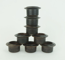 8 EGG CUPS Arabia ruska ulla procopé 1960s