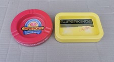 2 Vintage Ash Trays Superking