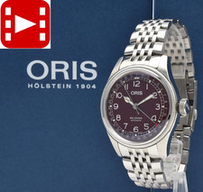 ?OH! [MINT w/Box] ORIS Big Crown 7741 Red Pointer Date Automatic Men's JAPAN