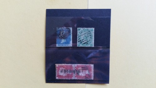 Blue imperf penny red - gb, 2d
