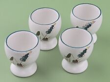 Denby Green Wheat Egg Cups x 4