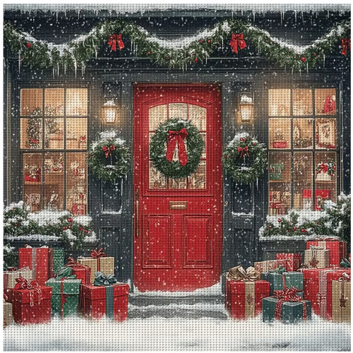 Printed cross stitch kit - stitch, 11