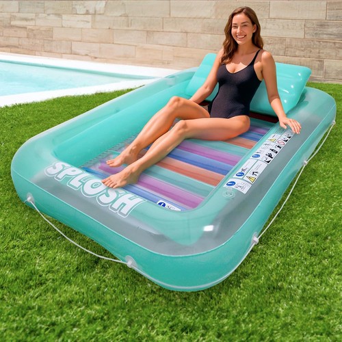 Inflatable pool bed lounger - inflatable,