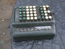 VINTAGE 1950's PLUS ADDING MACHINE CALCULATOR LONDON COMPUTATOR LTD working