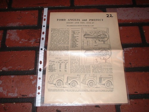Ford anglia prefect - ford,