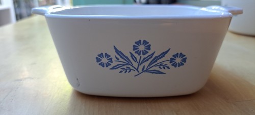 Pyrosil corning ware blue - corning,