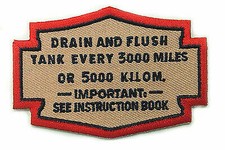 Drain Oil Patches for Harley