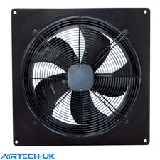 Industrial Ventilation Extractor Metal Axial Exhaust Commercial Blower Plate Fan