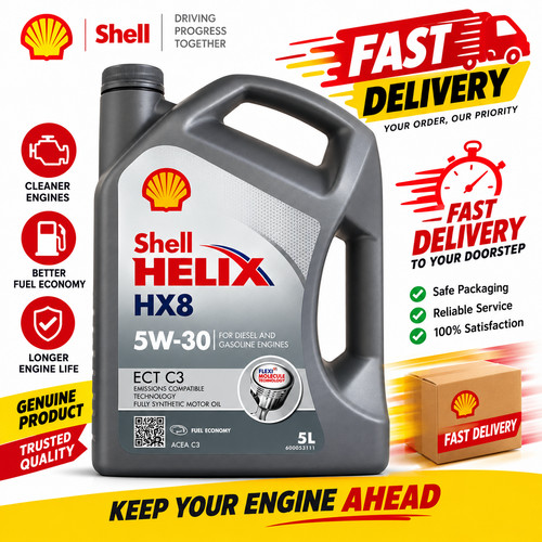Shell helix hx8 ect 5w30 - c3, 5
