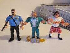 3x Hasbro WWE WWF Figures Bundle With Original Accessories