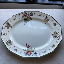 Old Leeds Spray Oval Serving