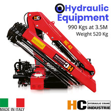 **NEW** HC43 ITALIAN KNUCKLE BOOM CRANE HIAB 035 - MAXILIFT PALFINGER BONFIG PM