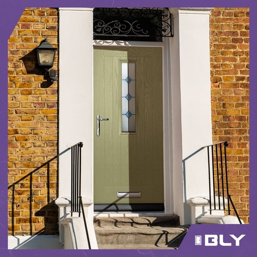 Composite door slab made to - composite,