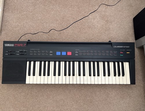 1986 yamaha psr 1980s - psr-7,