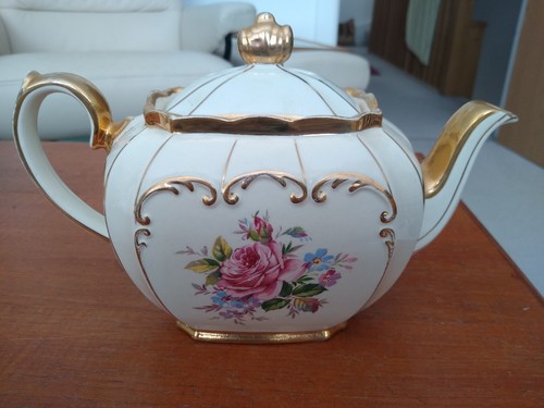 Sadler cube tea - cube, floral