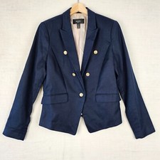 Mango Blazer Jacket L Navy