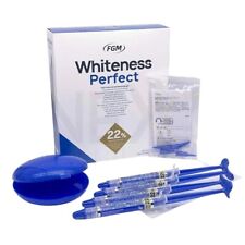 Dental FGM Whiteness 22 Per Cent Home Bleach Perfect Kit 4 x 3g (Free Ship)