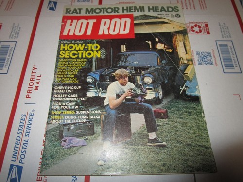 Hot rod march 1973 - hot,