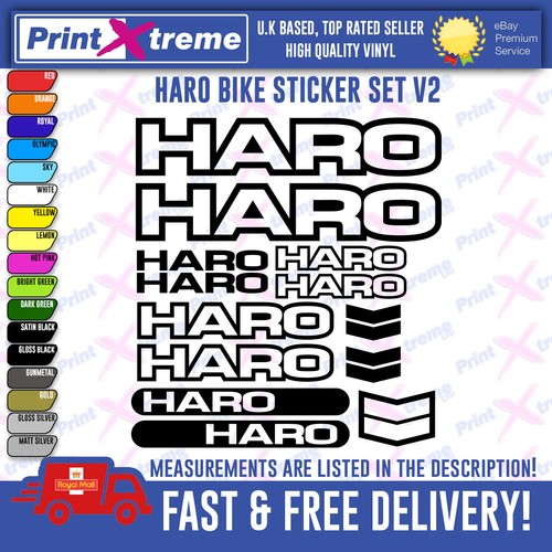 Haro bikes decals stickers - haro,