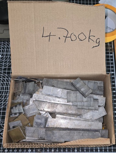 Box metal letterpress - box, of