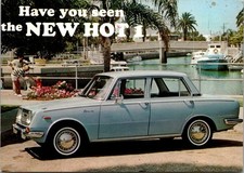 1966 TOYOTA CORONA automobile 4x6 advertising Postcard