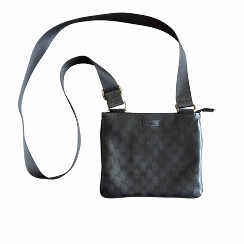 Gucci black nylon imprimé - black,