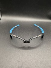 Oakley Racing Jacket Polished Black/Sky Blue Upper Frame (Icons Included)