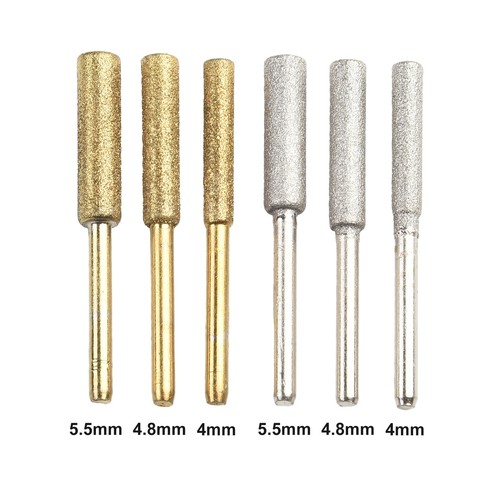 Diamond coated cylindrical - 6×,