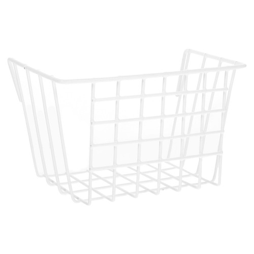 Wire basket shelves wall - wire,