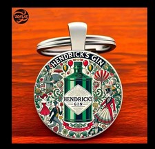 Hendricks Gin Keychain Keyring Stainless Steel - Official Merchandise 2025