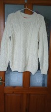 Aran Hand Knit Vintage Jumper