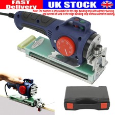 Portable Edge Banding Machine Adjustable Temp Wood PVC Manual Edge Bander 220V