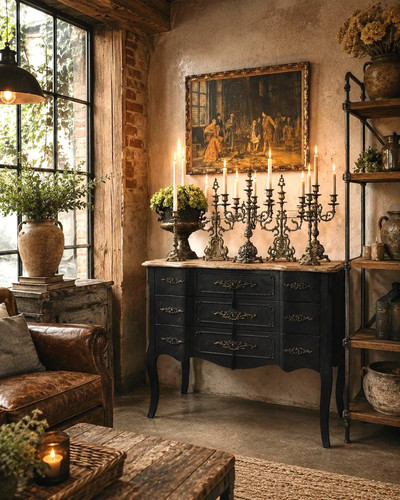 Upcycled french style curved - french-style,