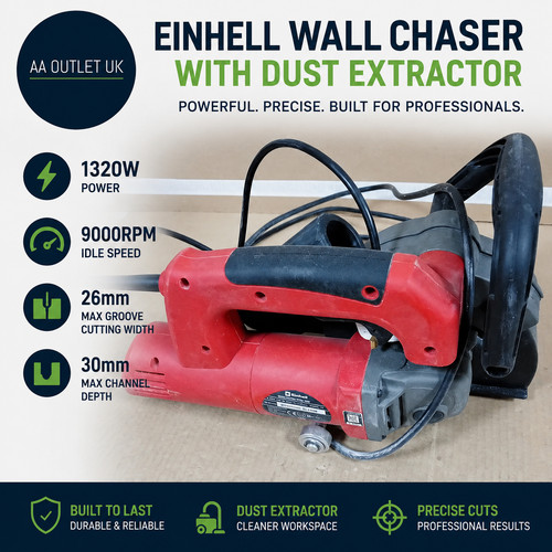 Einhell wall chaser dust - einhell,