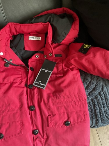 Stone island jacket - stone, red,