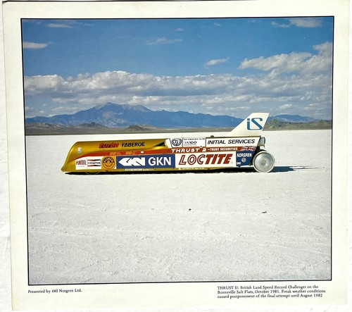 Thrust land speed record - land,