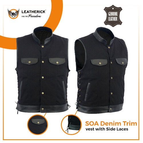 Men soa side - side, vest