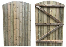 Wooden Garden Gates, Made To Measure, Quality Materials, Many Sizes Available.