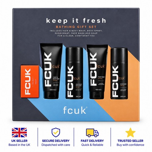 Fcuk body spray and - 4,