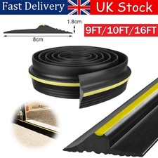 16ft Garage Threshold Weather Door Rubber Seal Strap Floor Seal Rubber Strip UK