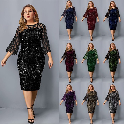 Women plus size sequins - women,